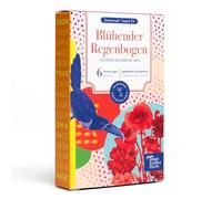 Magic Garden Seeds Coffret de graines Arc-en-ciel fleuri 6 mélanges | Spectaculaires et colorés • Idéal pour débutants, comme petit cadeau ou pour un usage personnel