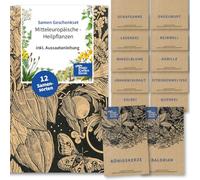 Magic Garden Seeds Coffret de graines Plantes médicinales européennes