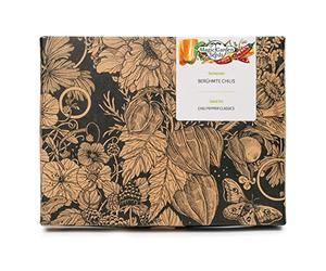 Magic Garden Seeds Piments forts classiques Coffret de graines 6 variétés | Cayenne, Habanero, Tabasco, Hot Lemon Drop, Jamaican Bell et piment thaï • 6 variétés classiques de douces à très fortes