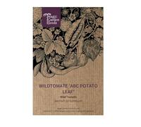 Magic Garden Seeds Tomate sauvage « ABC Potato Leaf » (Solanum lycopersicum), rareté robuste avec « feuilles de potate », sucrées, aromatiques et productives, pour jardin et pot