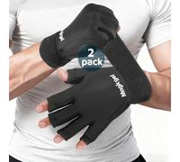 Magic Gel Gants de glace - Compresse froide avec gel rafraîchissant - Gants avec compressed froides - Enveloppement de poignet avec compresse froide ou compresse chaude - Lot de 2
