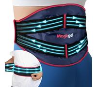 Magic Gel Pack de glace pour le dos - Enveloppe de glace à compression maximale pour le dos et le bas du corps - Packs chauds et froids réutilisables - Packs de gel chauds et froids