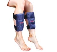 Magic Gel Packs Froids Tibia (Lot de 2) - Soulagement des Douleurs aux Tibias et Mollets | Thérapie par le Froid Flexible | Livret de Rééducation Inclus