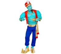 MAGIC GENIE (muscle shirt, vest, pants, sash, shoe covers, turban) - (S)