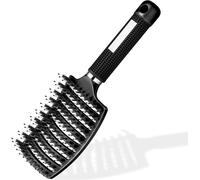 Magic Hair Brush-Instant Detangling-Boar Bristles & Nylon-Anti-Breakage & Anti-Static-For Curly,Smooth,Thick Or Thin Hair-Men,Women,Kids.[O5]