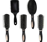Magic Hair Brush-Set Of 5 Hair Brushes For Detangling And Hair Care,Suitable For Curly And Thin To Thick Hair-Anti-Case Styling Device