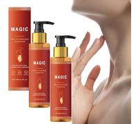 Magic Huile Corporelle Relachement De La Peau, Huile Corporelle Rajeunissante, Pour Fesses, Abdomen, Cuisses Et Bras (2 Pièces, 100ML)