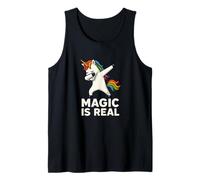 Magic is Real Unicorn Positivity Graphic Débardeur