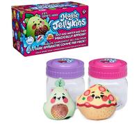 Magic Jellykins - Pack De 2 Pots - Peluches Surprises À Faire Apparaître comme par Magie avec De l'eau - Peluche À Collectionner - Jouet Sensoriel Kawaii - Jouet Enfant 5 Ans Et + - Modèle Aléatoire