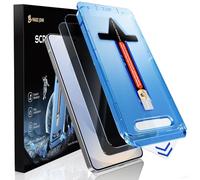 MAGIC JOHN Lot de 2 films de protection d'écran pour Samsung Galaxy S25 Plus/S24 Plus (6,7"), angle de protection à 28 degrés, élimination facile de la poussière, 9H, sans bulles, installation facile