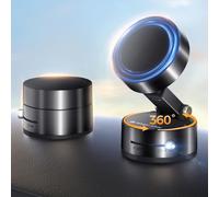 Magic John Support Telephone Voiture - Ventouse Universelle - Ventouse Avec Bras Télescopique Réglable - Support Telephone Voiture Magnetique 360°