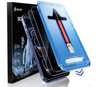MAGIC JOHN Verre Trempé Anti Espion pour iPhone 17 Pro Lot de 2 | Facile à Installer, 9H Protection D'écran, Anti-Poussière, Anti-Bulles, Anti-Rayures, Dépoussiérage Automatique