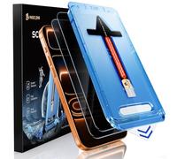 MAGIC JOHN Verre Trempé Anti Espion pour iPhone 17 Pro Max Lot de 2 | Facile à Installer, 9H Protection D'écran, Anti-Poussière, Anti-Bulles, Anti-Rayures, Dépoussiérage Automatique