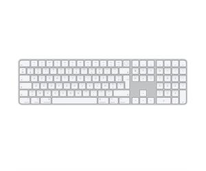 Magic Keyboard avec Touch ID et pavé numérique pour les Mac avec puce Apple Original (USB-C) - Français - Blanc - MK2C3F/A