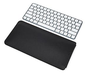 Magic Keyboard - Étui en cuir synthétique pour clavier Apple M4 M3 M1 2024, 2023, 2021, puce A2449 A2450/MLA22LL/A A1644, Apple iMac 24" 2024 2023 - Noir