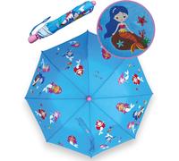 Magic Kids Colour Changing Umbrella-Colour Changing in the Rain-Folding Umbrella for Boys and Girls.[V471]