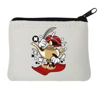 Magic Lamp Genie Aladin Porte-monnaie en néoprène Motif tapis volant Blanc 10 x 11 cm, blanc, Taille unique