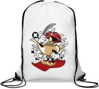Magic Lamp Genie Aladin Sac de gym décontracté avec cordon de serrage Blanc