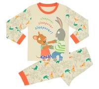 Magic Light Pip & Posy Pyjama long unisexe 100 % coton, ecru, 3-4 Years