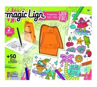 Lansay Projecteur Magic Lign Good Vibes – 50 illustrations – Dès 5 ans