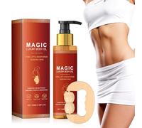 Magic Luxury Body Oil, Glow Straff Magic Huile pour le corps raffermissant la peau, réduit les ridules, l'affaissement de la peau, formule douce, pour tous les types de peau