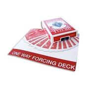 Magic Makers Red Bicycle One Way Forcing Deck - Ten of Clubs
