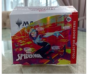 Magic : Marvel's SpiderMan Collector Booster Box In Hand Sealed MTG Prêt à Ex...