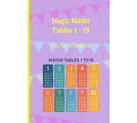 Magic Maths Tables 1-10: Fun Facts, Activities & Practice Workbook For Kids, Multiplication Tables for Beginners, Ages 3 to 6: Maths Times Tables 1 - ... Grades 1 - 3 Kids , Children's Activities
