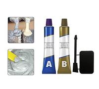 Magic Metal Cast Iron Repair Paste Set, Metal Cast Iron Magic Repair Glue, Magic Welding Glue, Permanent Metal Repair Paste Ab Glue, Industrial Heat Resistance Cold Weld Metal Repair Paste