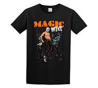 Magic Mike T-Shirt Graphic Tee Printed Top Mens Black Shirt 3XL