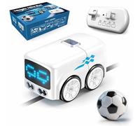 Magic Mini RC Bus,2026 Upgraded Remote Control Sensor Car,Auto-Avoidance Line Trace Magic Car That Follows Drawn,Smart Controlled Toy Bus with Expressions & 4 Play Modes,for Boys & Girls(Blanc)