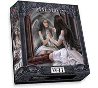 Magic Mirror 1000 Piece Jigsaw Puzzle, Anne Stokes Artwork Gothic Occult Dark Fantasy Print (Comprend Poster Puzzle Guide)