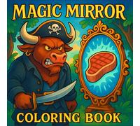 Magic Mirror Coloring Book: A Journey Through Enchanted Reflections - Relax, Color, and Find Peace for Kids and Adults