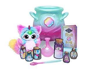 Magic Mixies Chaudron Magique avec Brume et Peluche Interactive Multicolore de 20 cm, 14668
