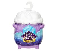 MAGIC MIXIES - Mixlings Coffret 2 Figurines Chaudron « Tapote et découvre », Baguette aux pouvoirs Magiques et révélation Surprise sur Le Chaudron, pour Les Enfants à partir de 5 Ans 14660