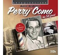 MAGIC MOMENTS WITH PERRY COMO 2 CD POP ENTERTAINER CHANSON NEUF