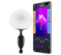 Magic Motion Bunny - Plug anal vibrant contrôlé par application avec queue de lapin (blanc)