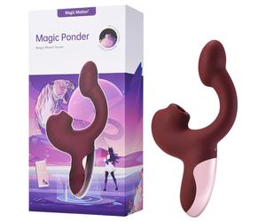 Magic Motion Magic Ponder - vibromasseur rabbit 2-en-1 - stimulateur clitoridien