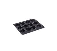 Moule à Muffins Pyrex Magic Noir (12 Muffins)