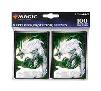 Ultra PRO - Final Fantasy x Universes Beyond Summon Fenrir 100ct Deck Protector Sleeves for Magic: The Gathering | Trading Card Accessories, Collectible Card Game Gear, Final Fantasy Collectibles
