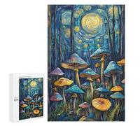 Magic Mushroom Forest Puzzle 1000 Pièces Educa Jouet en Bois Cadeau Unique Décoration Intérieure Jeu Éducatif Challenge Toy Adultes Et Enfants À Partir De 14 Ans 1000 PCS