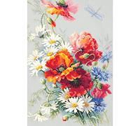 Magic needle 100-061 ZW Kit de point de croix avec motif compté Zweigart Edition, coton, multicolore, 28 x 39 cm