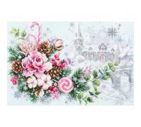 Magic needle 100-244 ZW Kit de broderie au point de croix avec motif compté Zweigart Edition, coton, multicolore, 32 x 22 cm