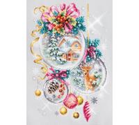 Magic needle 100-247 ZW Kit de broderie au point de croix avec motif compté Zweigart Edition, coton, multicolore, 22 x 32 cm