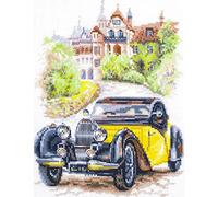 Magic needle 110-023 ZW Rétro Style France Kit de point de croix avec motif compté Zweigart Edition Coton Multicolore 16 x 20 cm