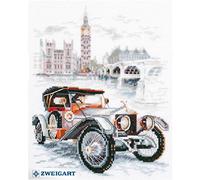 Magic needle 110-025 ZW Kit de broderie au point de croix avec motif compté Zweigart Edition, coton, multicolore, 20 x 16 cm