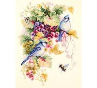 Magic needle 130-022 ZW Zweigart Edition Kit de broderie au point de croix avec motif compté Zweigart Edition, coton, multicolore, 25 x 35 cm