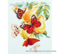 Magic needle 130-051 ZW Kit de point de croix avec motif compté Zweigart Edition, coton, multicolore, 21 x 27 cm