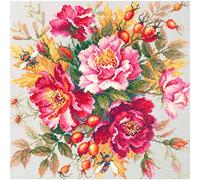 Magic needle 140-002 ZW Kit de broderie au point de croix avec motif compté Zweigart Edition, coton, multicolore, 30 x 30 cm