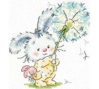 Magic needle 19-06 ZW Kit de point de croix avec motif compté Zweigart Edition, coton, multicolore, 12 x 13 cm